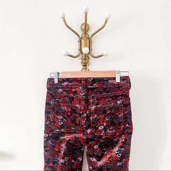 ANTHROPOLOGIE Floral Corduroy Pants - Picture 3 of 3